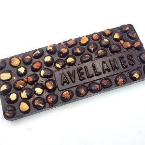Torró artesanal de xocolata amb avellanes 250gr